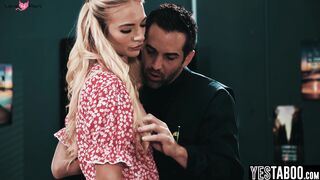 Classroom Slut - Blondie Teen Student Gets Hairy Pussy Fucked By Janitor
