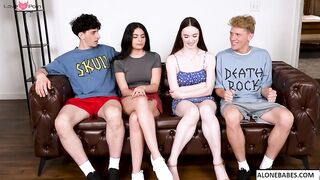 Hazel Moore & Angel Gosotsa - Step-Siblings Swap Stepsibling's Virginity