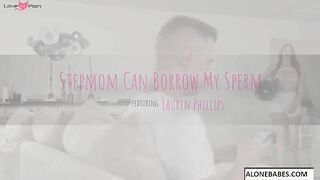 Redhead Step-Mother Lauren Phillips Loves A Creamped Pussy
