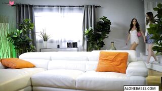 Step-Moms Share Their Stepson's Big Dick - Lily Larimar & Charley Summer