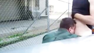 Outdoors Sex Kitten Gets Fucked By A Stranger In Public