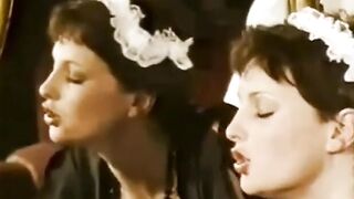 Vintage German Blonde Enjoys Inter-Racial Sex