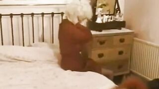 Vintage German Blonde Enjoys Inter-Racial Sex