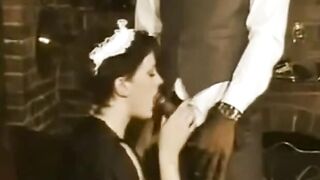 Vintage German Blonde Enjoys Inter-Racial Sex