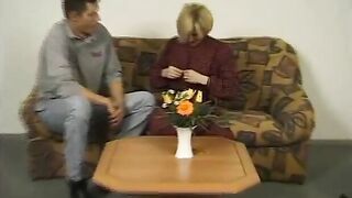 German Granny Fucks barely legal Guy - Old & barely legal Sex Adventure