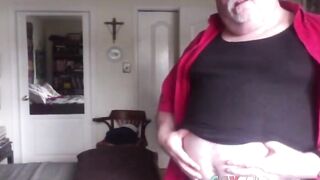 Maturity Matters - Older Guy Jacks Off In His Bathroom