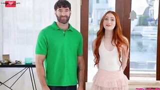 Stepdaughter's Hot Tutor Gives Her A Hands On Learning Experience