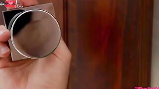 Stepdaughter's Hot Tutor Gives Her A Hands On Learning Experience