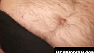 Mature Bear's Passionate Blowjob Session