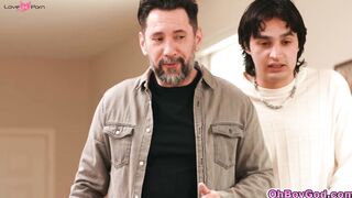 Step-Mom's Hot Stepson Surprises Her With A Big Dick And Fucks Hard