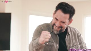 Step-Mom's Hot Stepson Surprises Her With A Big Dick And Fucks Hard