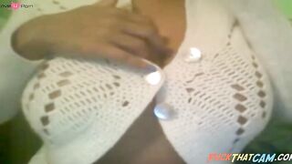 Big Boobs MILF Lives Cam Show - French Amateur Busty Blonde Striptease & Sex Toys Playing