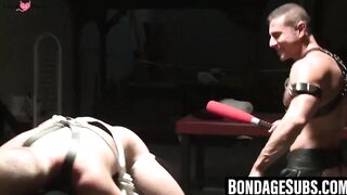 Ink-Stained Hunks - Bondage Domination with Big Dick Porn Star Nick Morettti