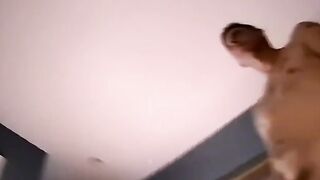 Grandpa's Amateur Grandson Sucks Off Old Man For A Quickie