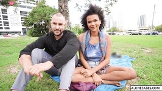 Public Creampie Surprise For Hot Blonde Babe - Aline Ai