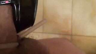 KINKY SHOEJOB - Foot Fetish POV with Hot Blonde Babe in High Heels