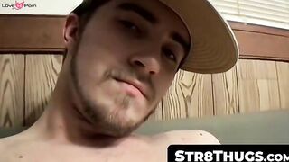 Hair Bear" Solo Stroker Jacking Off & Blowing Load on Belly at Pride Parade!