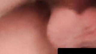 Black Amateur Teen's Gaping Hole Stretched by Older Man - POV Style