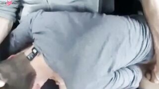 Roadhead Hitchhiker BJ - Big Dick Pornstar POV