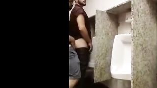 Public Toilet Group-Sex Party with Hot Guys - Raw Dogging