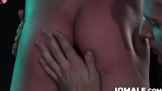 Bound And Drilled - Bondage Anal Play With Dildos For A Hunk's Asshole
