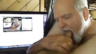 Fuzzys Older Men Kissing barely legal Guys" or "barely legal And The Restless - Grandpa's House", both are suitable to describe this scenario where an older man is with younger men in bed
