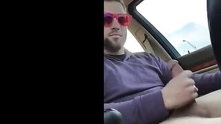 Big Dick Stud Fucks His Girlfriend Outdoors In Public