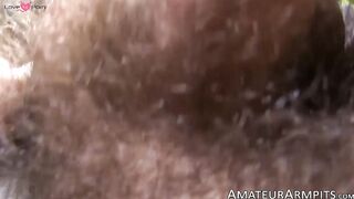 Hairy Pit Licker - Hair-Raising Masturbation Session with Older Guy