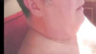 Big-Titty MILF Gives Sloppy Deepthroat at Old Man's Diner