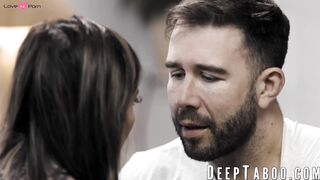 Muscle Hunk Gives Sexual Dominance Lesson To Petite Brunette - Gianna Dioir