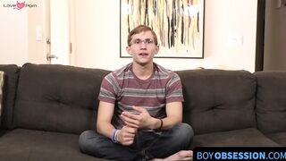Twinks' Interview Turns Sexual With Huge Load" or "Interrogation Room Erotic Encounters", both would work well as they incorporate elements of mystery/interviews along with erotic encounters that are common in