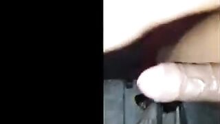 Black Thug's Raw Ass-Fucking in Public Bathroom