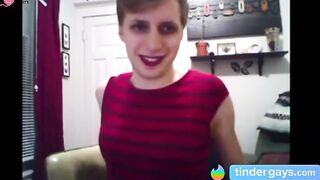 Twinks-CrossDressing-Fuckfest" or "Hot-Guys-Roleplay-Sexually" - This new adult film features two barely legal men role playing as twins in cross dressing scenarios while having passionate sex