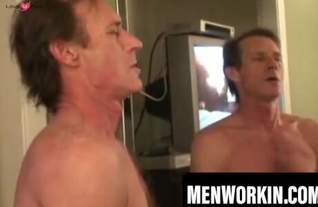 Grandpa's Solo Masturbates With Big Load