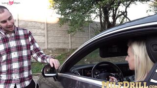Petite Slut Skinny Teen Sucks & Rides Huge Dick in Hardcore POV Blowjob Creampie