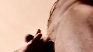 Amateur Teen Handjob Helps Older Guy With Big Dick