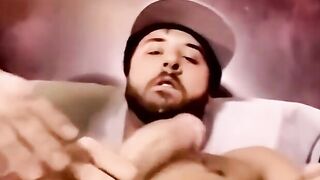 Amateur Teen Handjob Helps Older Guy With Big Dick