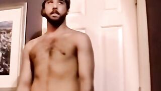 Amateur Teen Handjob Helps Older Guy With Big Dick