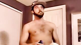Amateur Teen Handjob Helps Older Guy With Big Dick