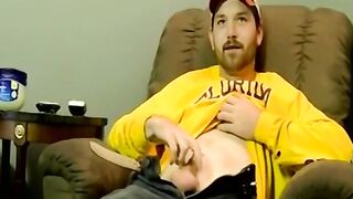 Mature Gay Cougar Sucks Off barely legal Stud And Swallows His Load
