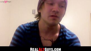 Punk Jocks Solo Stroker - Big Throbby Dick & Loading Up On Hot Sextape