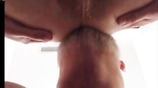Dirty Talking New York City Girl Gives A Sloppy Deepthroat To Her Older Man