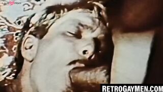 Retro Hunks - Muscle Studs Flexing And Blowing Before Hardcore Sex