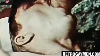Retro Hunks - Muscle Studs Flexing And Blowing Before Hardcore Sex