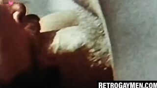 Retro Hunks - Muscle Studs Flexing And Blowing Before Hardcore Sex