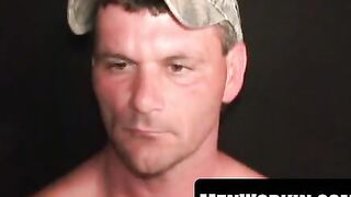 Huge Dick Hunk Jerks Off In Public Bathroom - Big Load Compilation