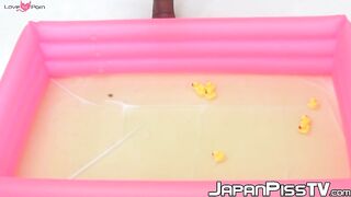 Piss Party - Girls Dive into Pee Pool