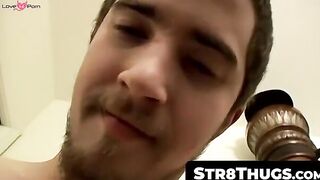 Amateur Hunk Jacking Off & Blowing Load on Chest