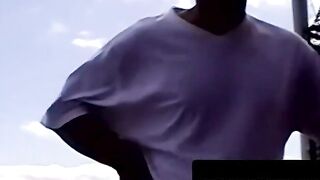 Hunk's Handjob Adventure - Old Man Helps barely legal Guy Stroke His Big Dick
