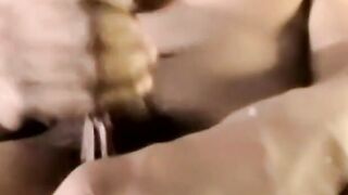 Black Amateur Teen Throat-Fucked by Older White Guy